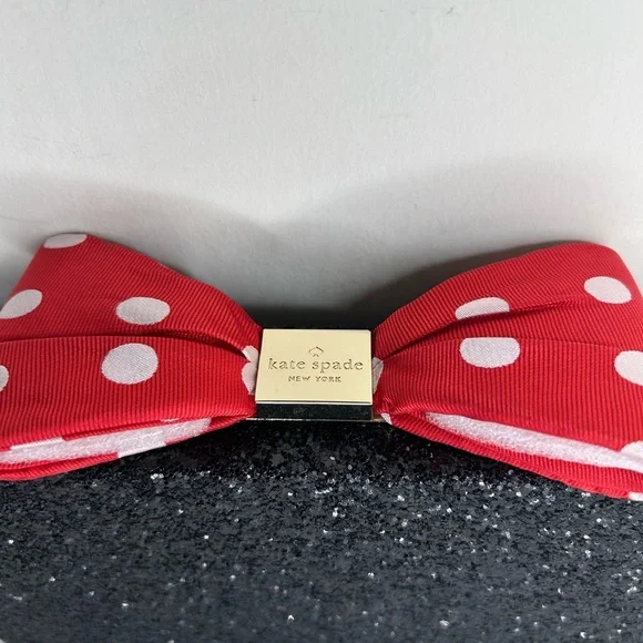 NWT Kate Spade x Disney Minnie Mouse BOW CLUTCH Crossbody Handbag Purse - Picture 6 of 9